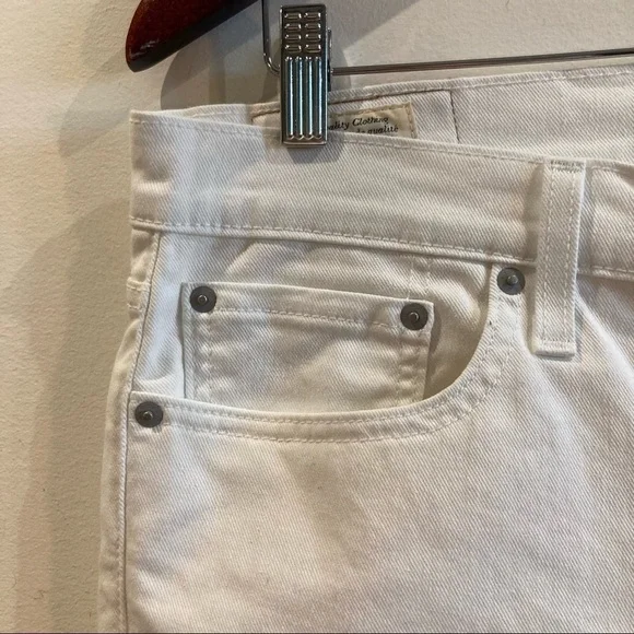 LEVI’S 511 Sz 33 x 32 Premium Denim White Jeans - Picture 2 of 12